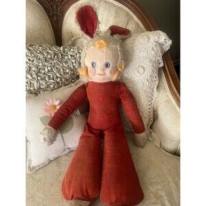 Antique RARE Dolli Bunni Gund Doll